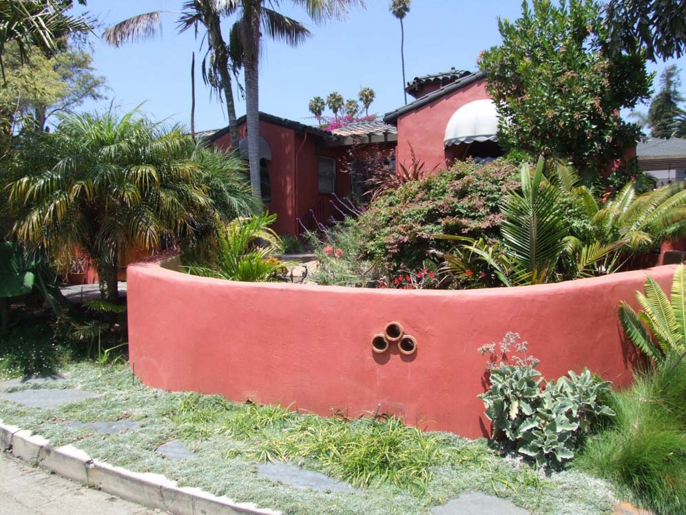 Coral Colored Wall